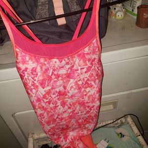 Girls size 14 under armor bathing suit